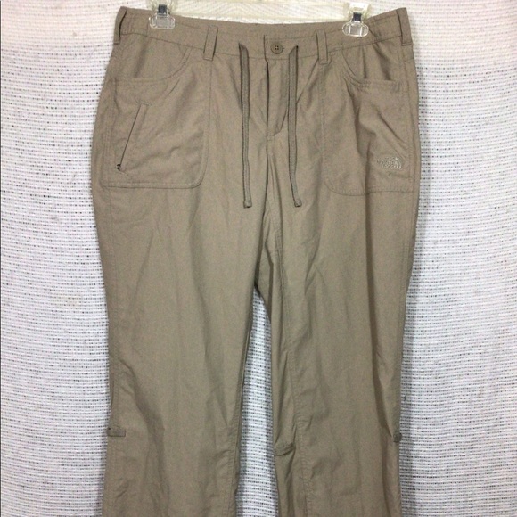 The North Face | Pants & Jumpsuits | North Face Nylon Pants Women 4 Tan ...